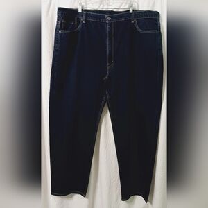 550 MEN'S DARK BLUE LEVI STRAUSS SIZE 48W 32L